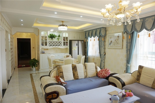 新華時代廣場109㎡ 歐式風格